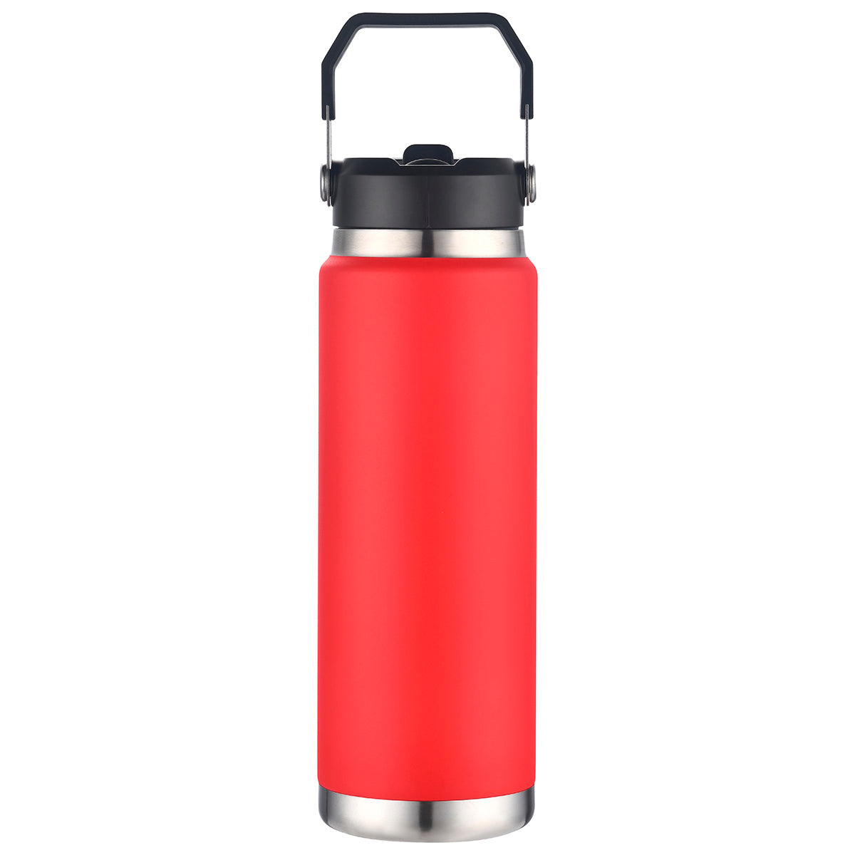 Senago 30 oz Vacuum Insulated Stainless Steel Bottle with Build-in Straw