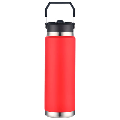 Senago 30 oz Vacuum Insulated Stainless Steel Bottle with Build-in Straw