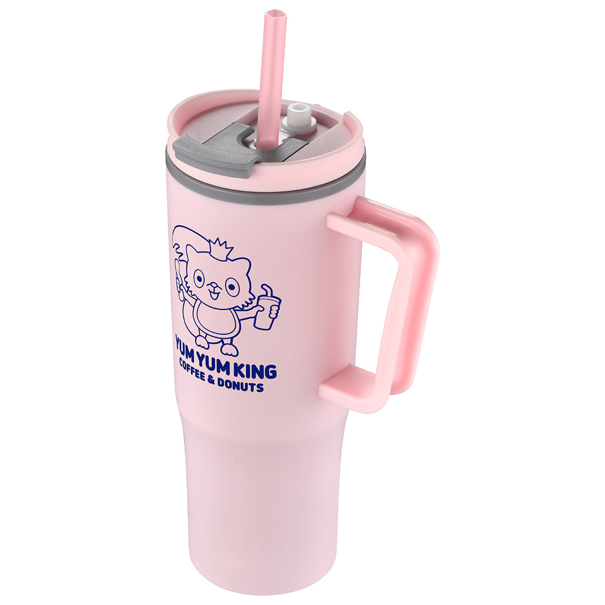 Black Sofia 30 oz Double-Wall Polypropylene Mug