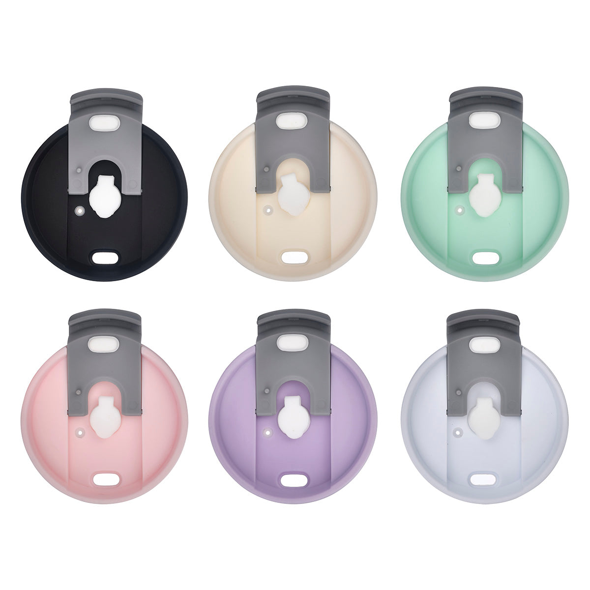 Black Sofia 30 oz Double-Wall Polypropylene Mug