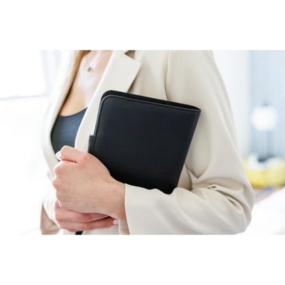 Black Travis & Wells® Envoy Junior Magnet Close Padfolio