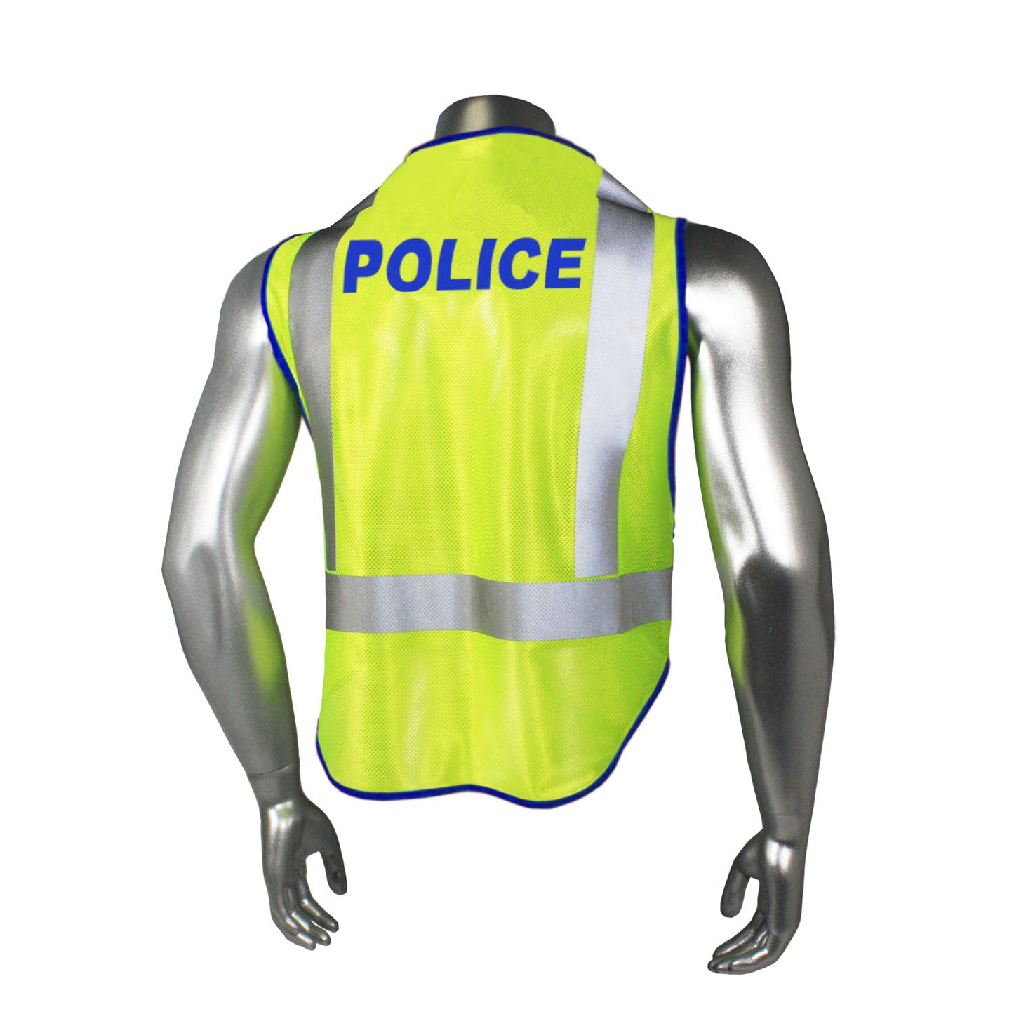 LHV-207DSZR Class 2 Breakaway Vest - EMS - Green Trim - Green - Size 2X-4X