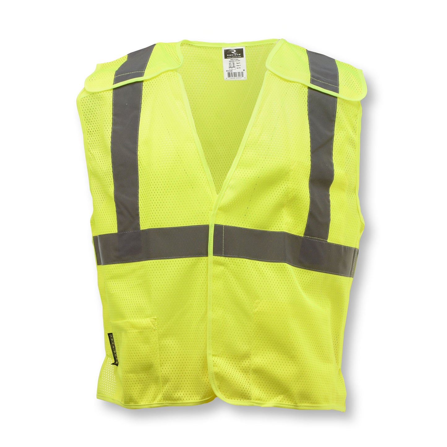 SV4 Economy Type R Class 2 Breakaway Mesh Safety Vest - Green - Size 2X