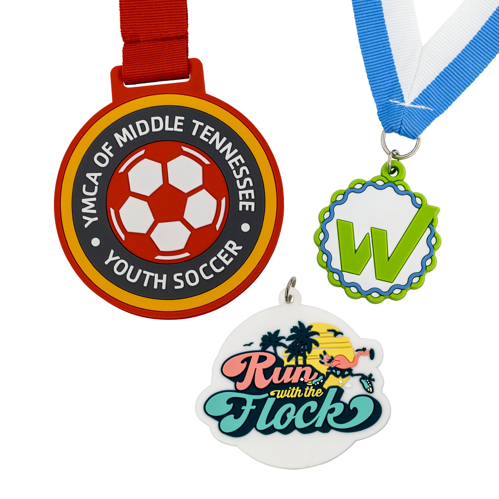 Custom Soft PVC Medals (2-1/2")