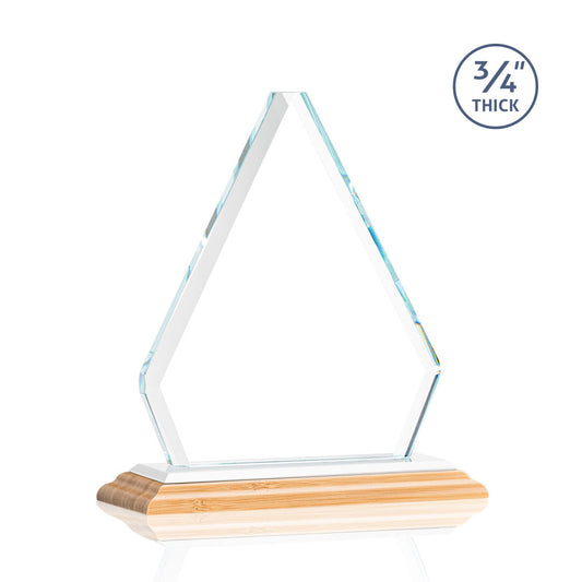 Fyreside VividPrint™ Award - Bamboo/White
