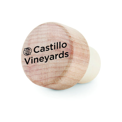 True® Woody™ Wine Bottle Stopper