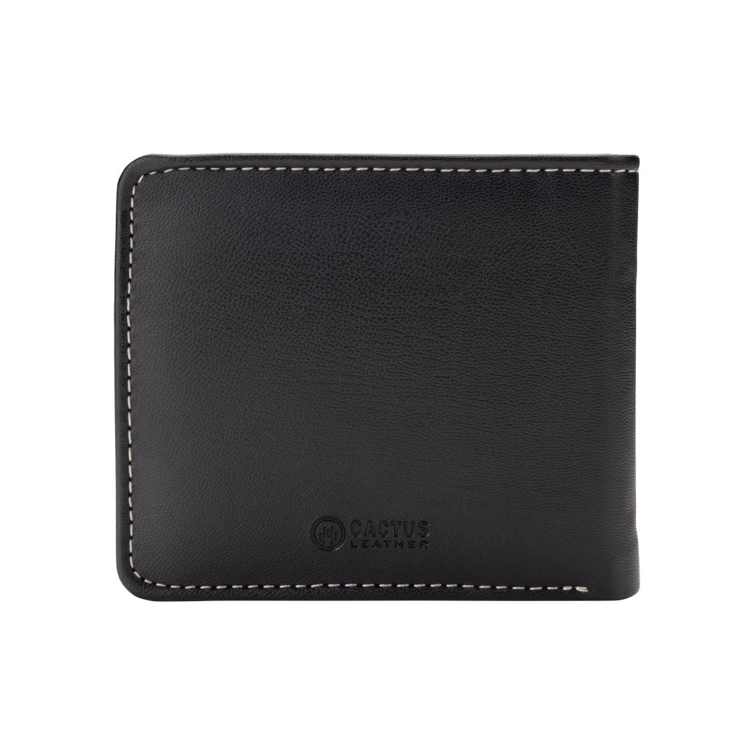 Renens Cactus Leather Wallet w/Coin Pocket