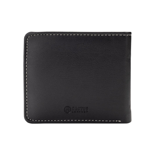 Renens Cactus Leather Wallet w/Coin Pocket