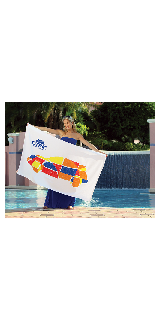 Diamond Beach Towel Mid-Weight 17 lb/doz