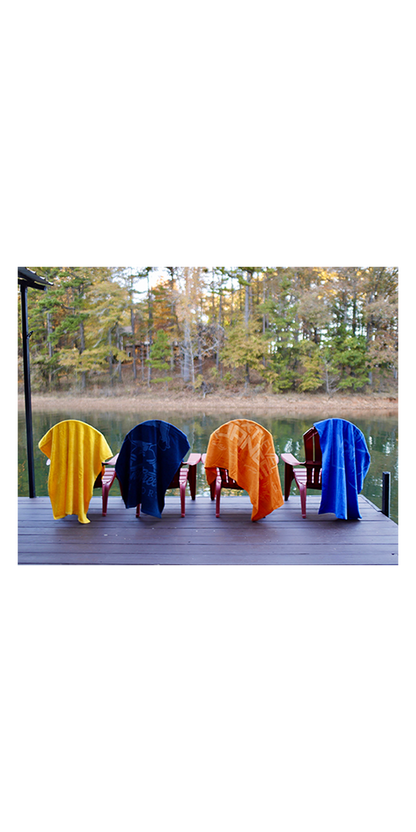 Diamond Colored Beach Towel 15 lb/doz
