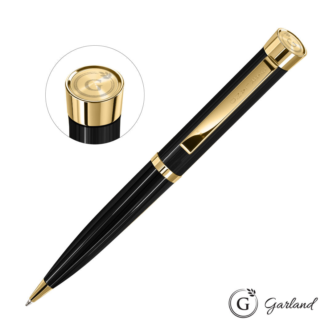 Garland® Executive Color Emblem Ballpoint Pen - Gold