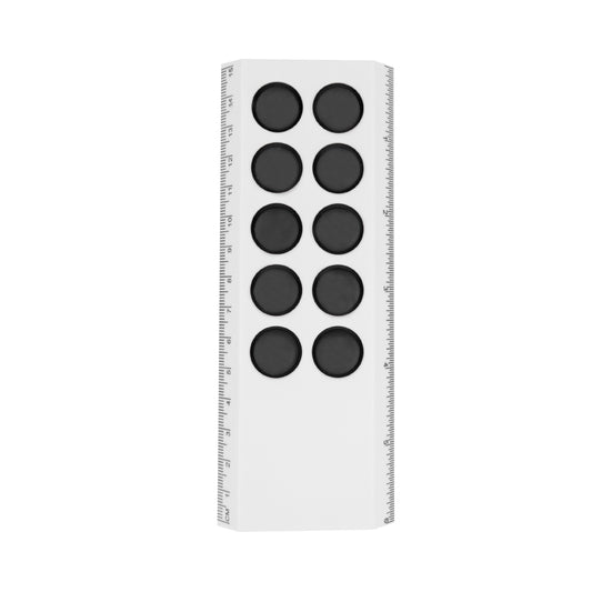 6" Push Pop Stress Reliever Ruler