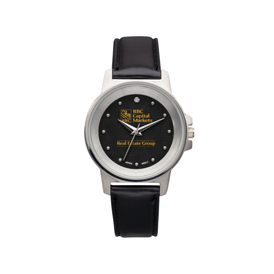 The Refined Watch - Ladies - Black Band