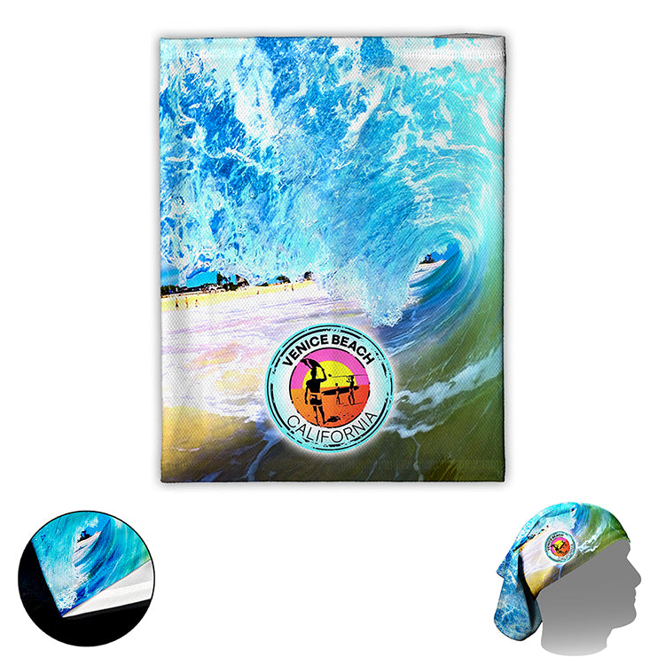 “The Husky Cooling Fandana™” 170 GSM Full Color Sublimation Gaiter, Facecover and Headwear – Domesti