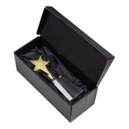 Tuscany Chrome Star on Marvel Base - Black