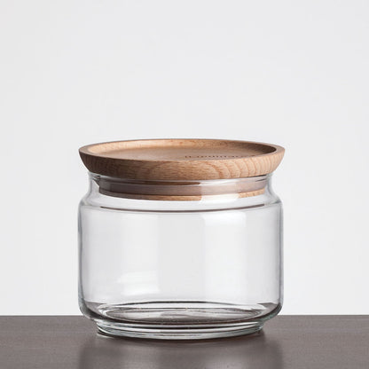 Finch Jar with Wooden Lid - Imprint