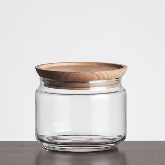 Finch Jar with Wooden Lid - Imprint