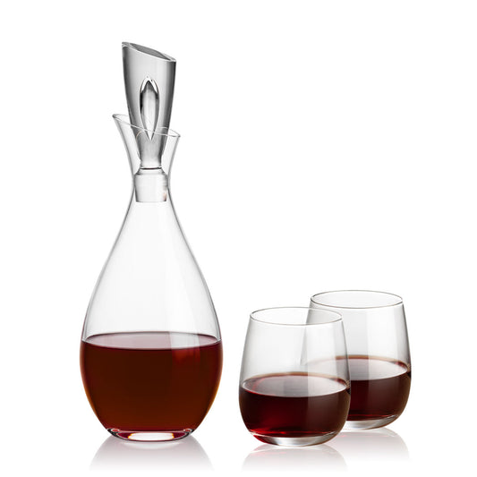 Juliette Decanter & Crestview Stemless Wine