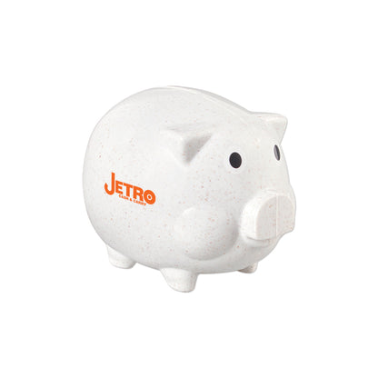 Classic Wheat Piggy Bank