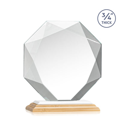 Bradford Award - Bamboo/White