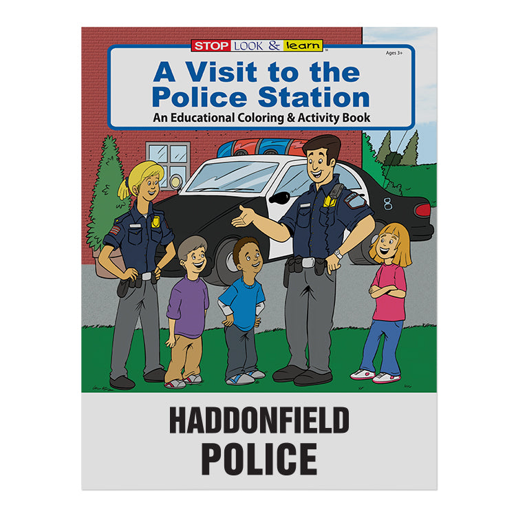 Assorted A Visit to the Police Station Coloring Book