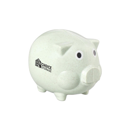 Classic Wheat Piggy Bank