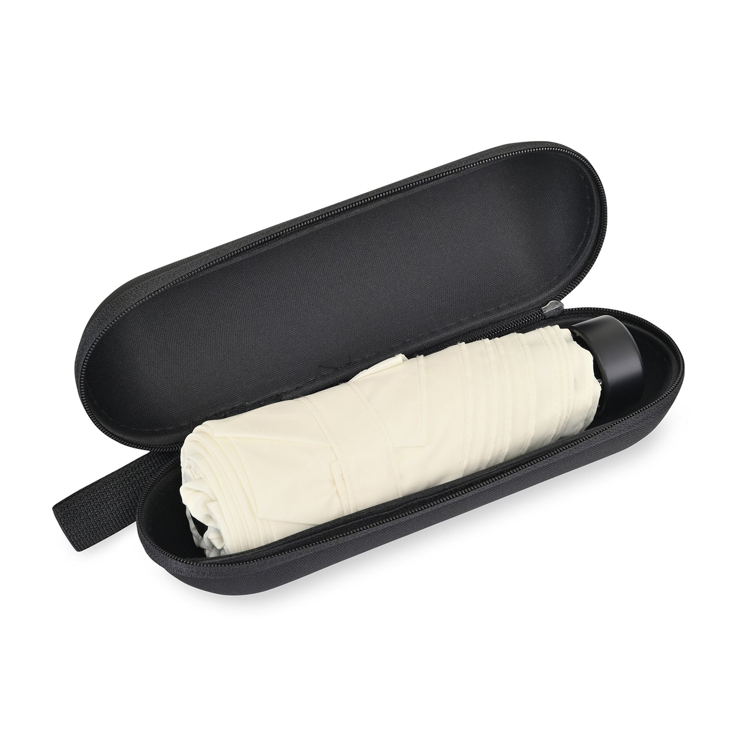 Elements 39" Recycled Manual Mini Folding Umbrella