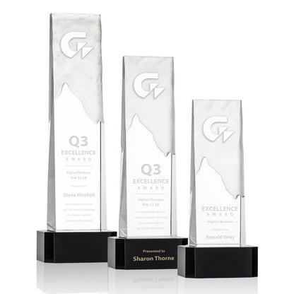 Rushmore Award on Base - Black