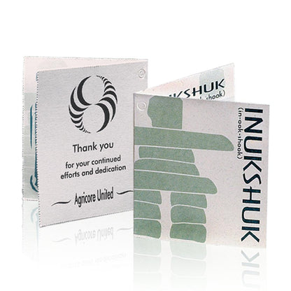 Inukshuk Business Card Holder