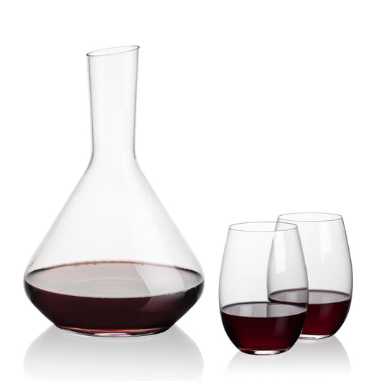 Terrassa Carafe & Laurent Stemless Wine