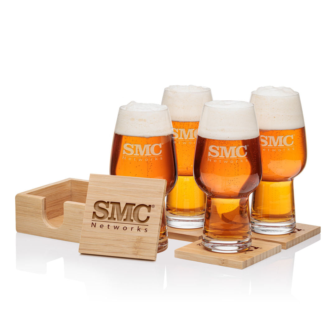Bamboo Coaster Gift Set - Bremen