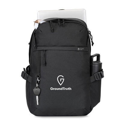 Black Renew rPET Computer Backpack