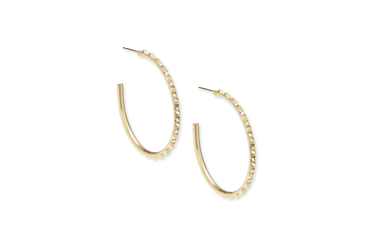 Kendra Scott Veronica Hoop Earrings in Gold