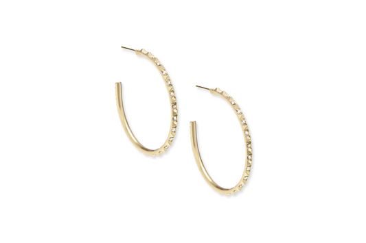 Kendra Scott Veronica Hoop Earrings in Gold