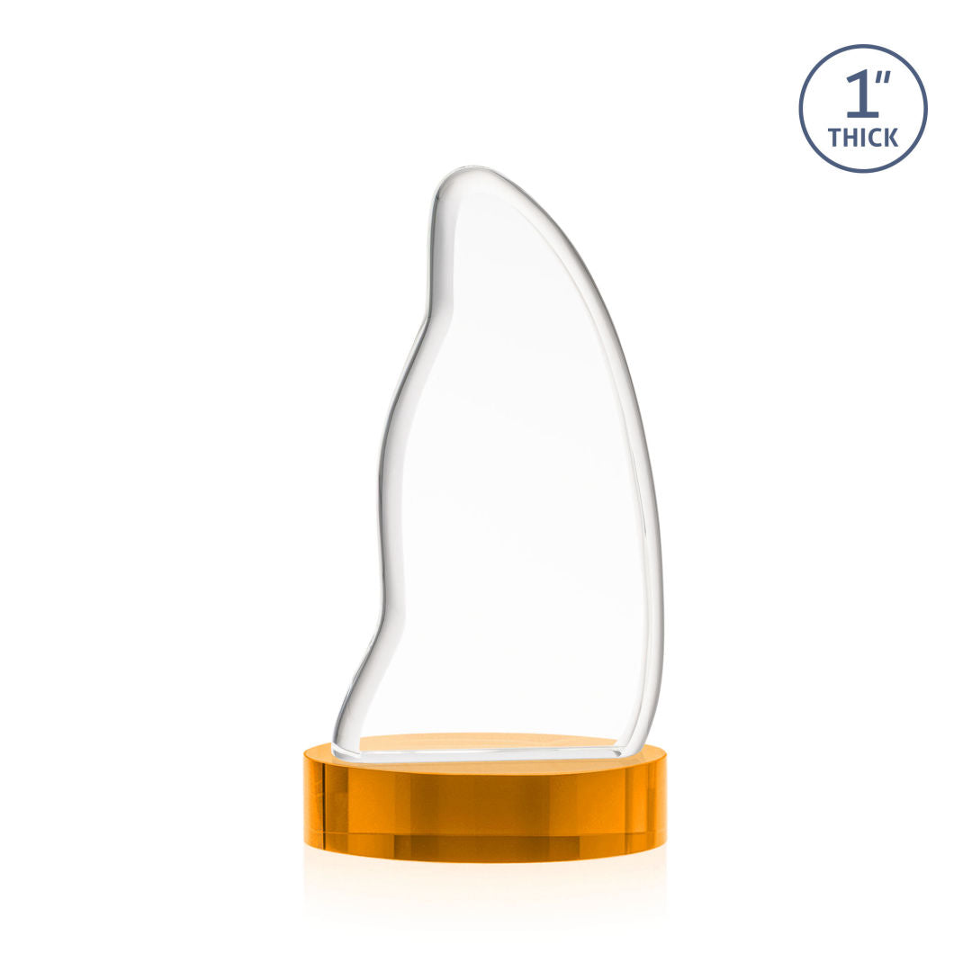 Beauford VividPrint™ Award on Base - Amber