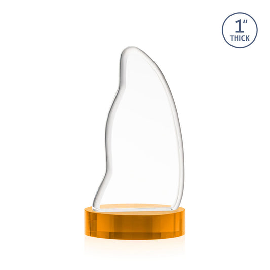 Beauford VividPrint™ Award on Base - Amber