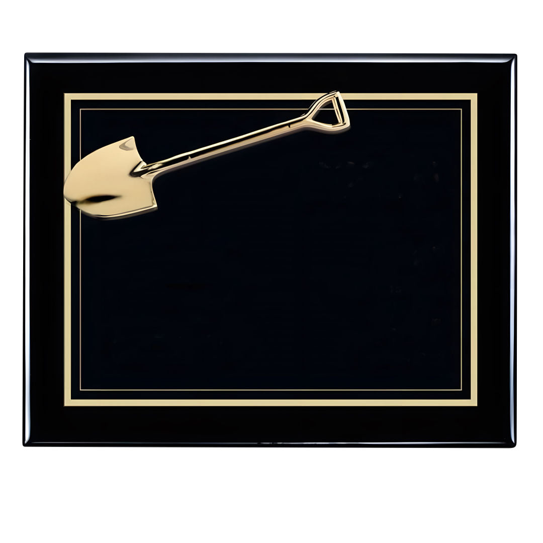 Shovel Plaque