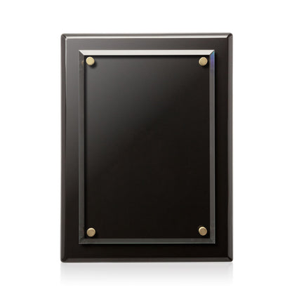 Caledon VividPrint™ Plaque - Black/Gold