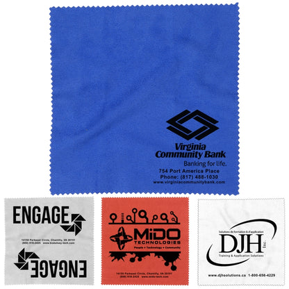 White 6x 6" “TopSuede” Suede Cleaning Cloth & Screen Cleaner