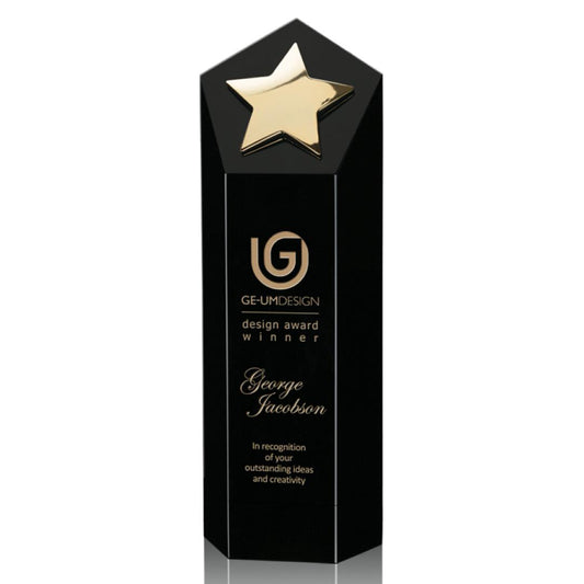 Dorchester Gold Star Award - Black