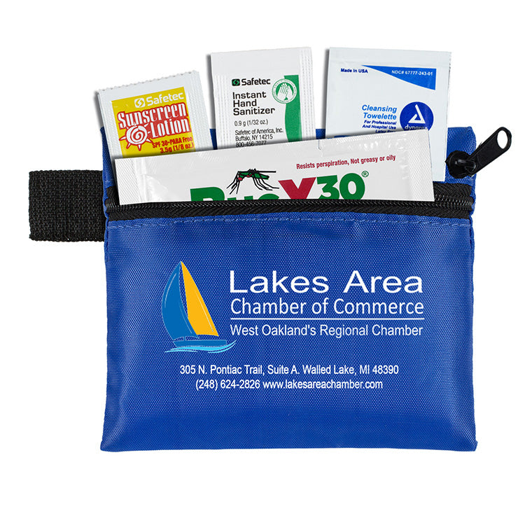 'Stay Safe Kit' 4 Piece Insect Repellent Kit in Zipper Pouch