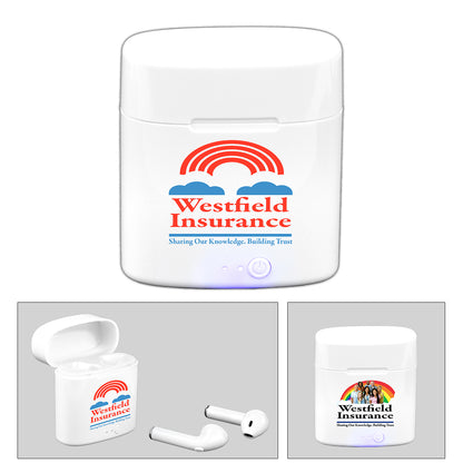 “Riley” Wireless Earbuds in Charging Case