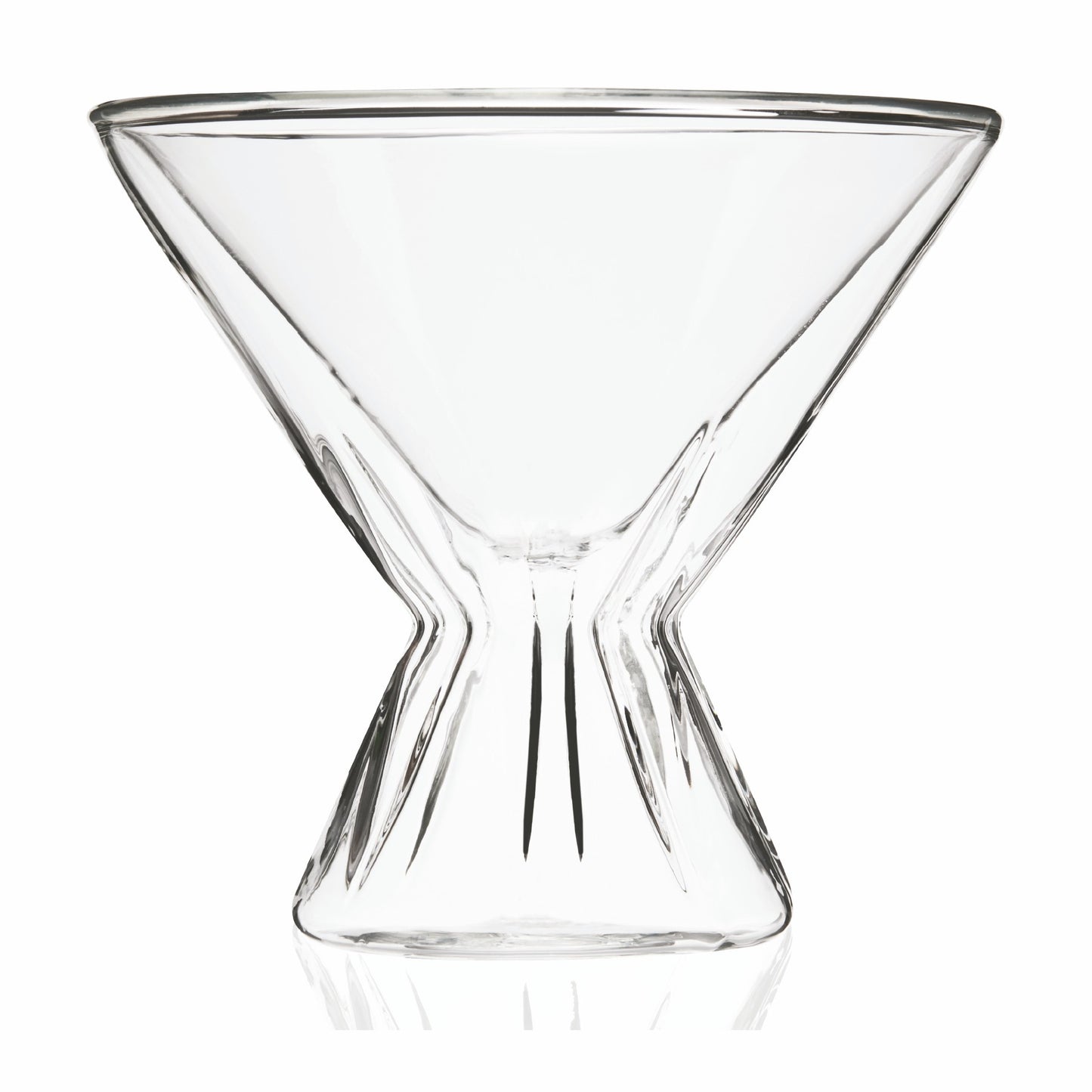 Viski® Double Walled Martini Glass
