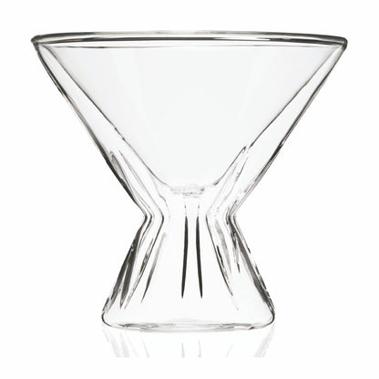 Viski® Double Walled Martini Glass