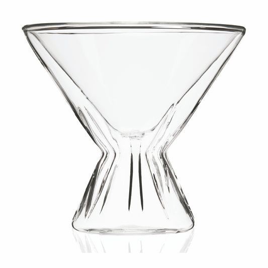 Viski® Double Walled Martini Glass