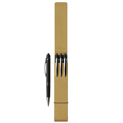 3-piece glacio pen set with recycled case