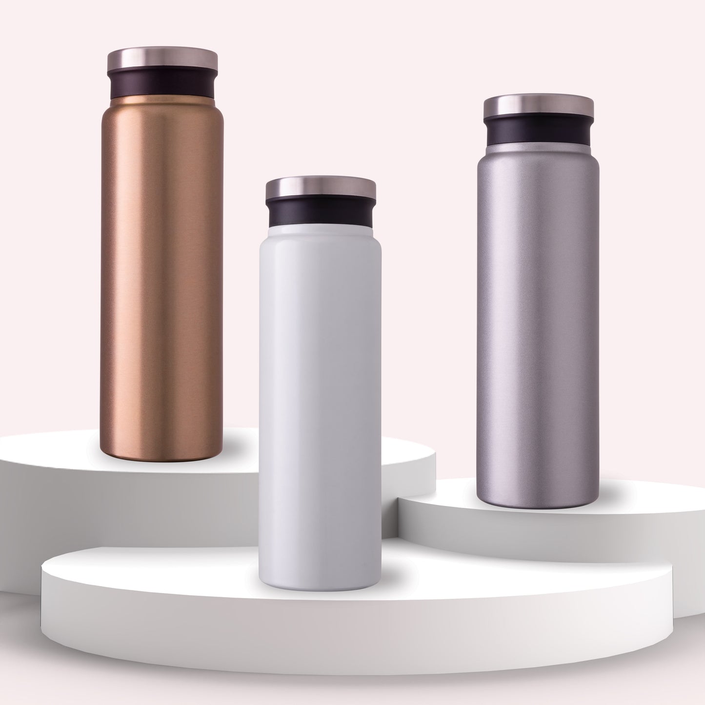 Trend setter metallic 600 ml / 20 oz stainless steel bottle