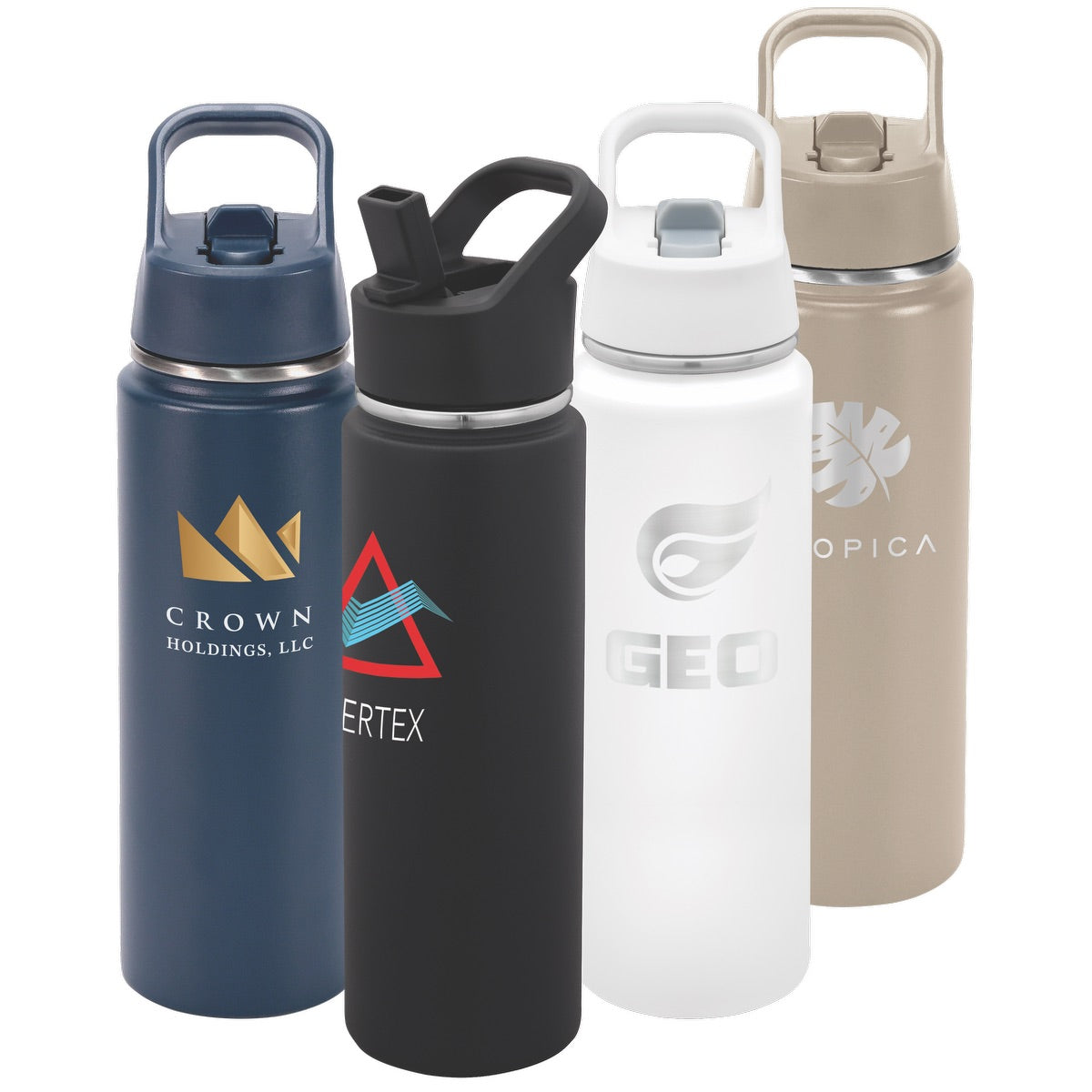 Urban Peak® 25oz Portage Flip Straw Water Bottle
