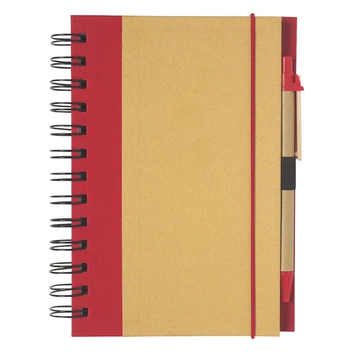 ECO-INSPIRED SPIRAL NOTEBOOK & PEN