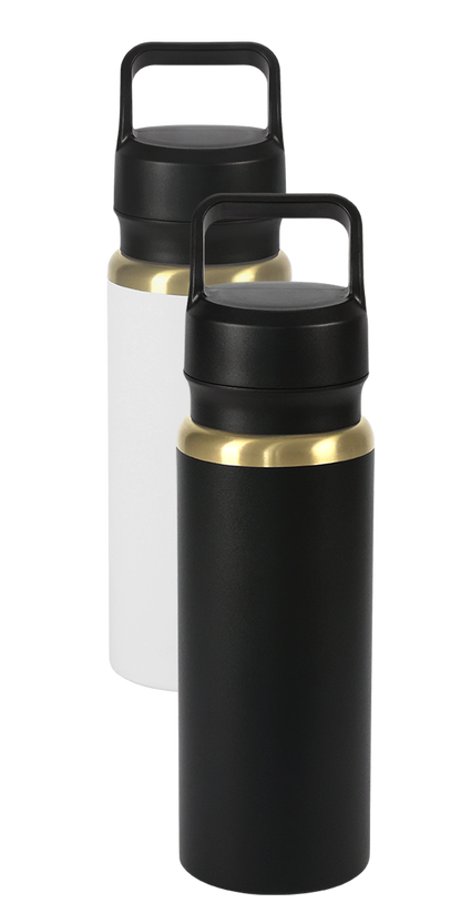 28oz Urban Peak® Dual Top Gold Water Bottle